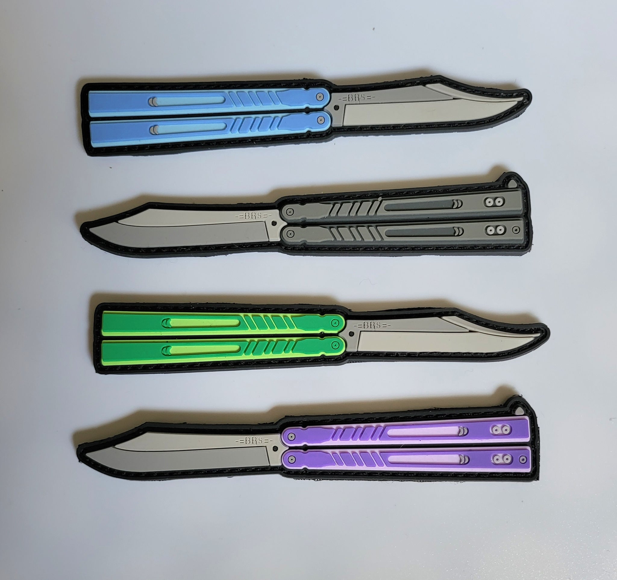 Butterfly Knife Patch for Tactical Gear