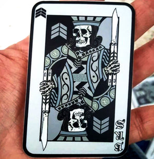King of Blades Sticker