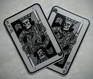 King of Blades Sticker