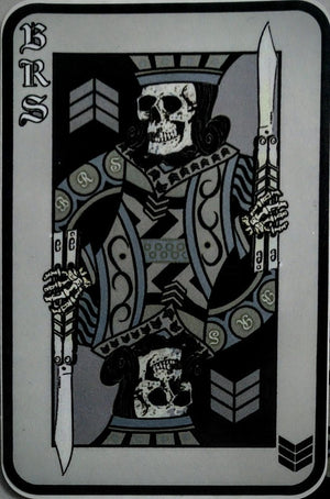 King of Blades Sticker