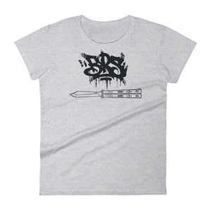 Women's -=BRS=- Handstyle short sleeve t-shirt