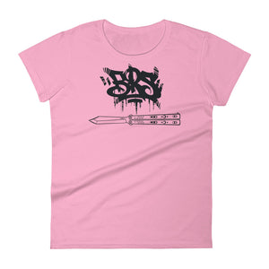 Women's -=BRS=- Handstyle short sleeve t-shirt