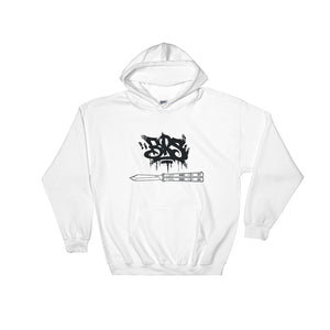 -=BRS=- Hand Style Black Print Hoodies