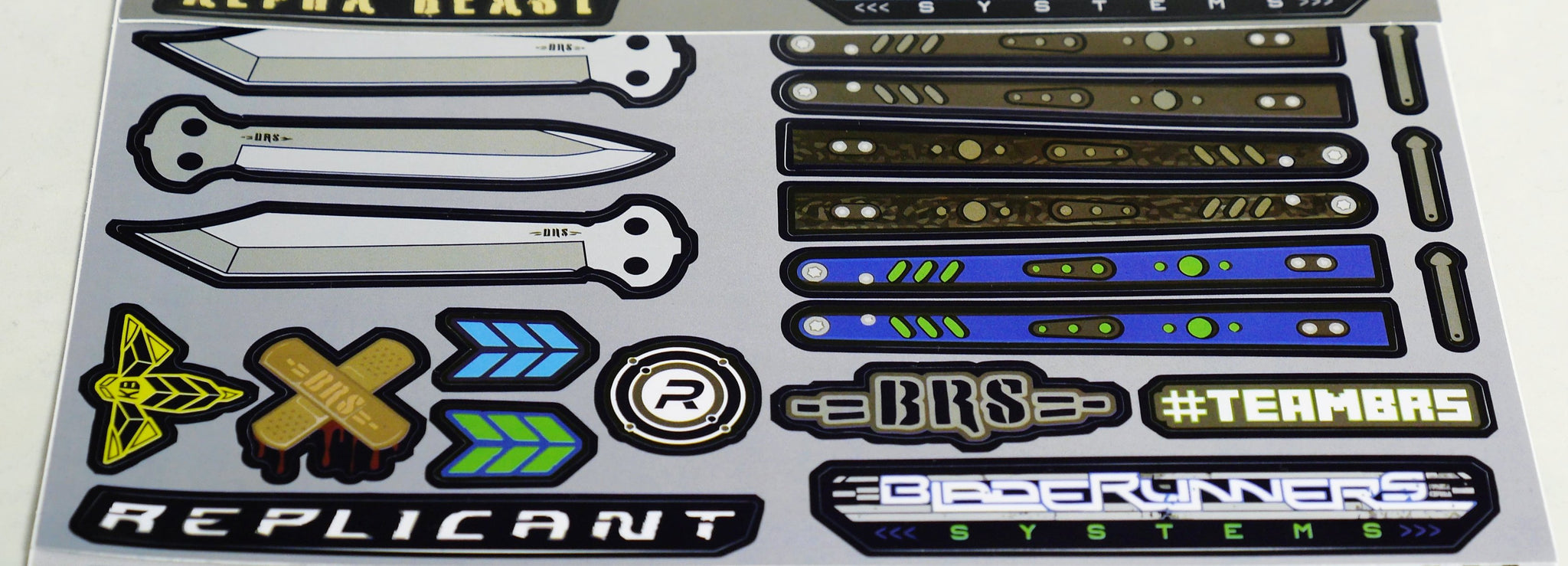 Triple Threat Sticker Kit