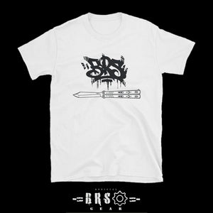 BRS HAND STYLE TEE BLACK PRINT